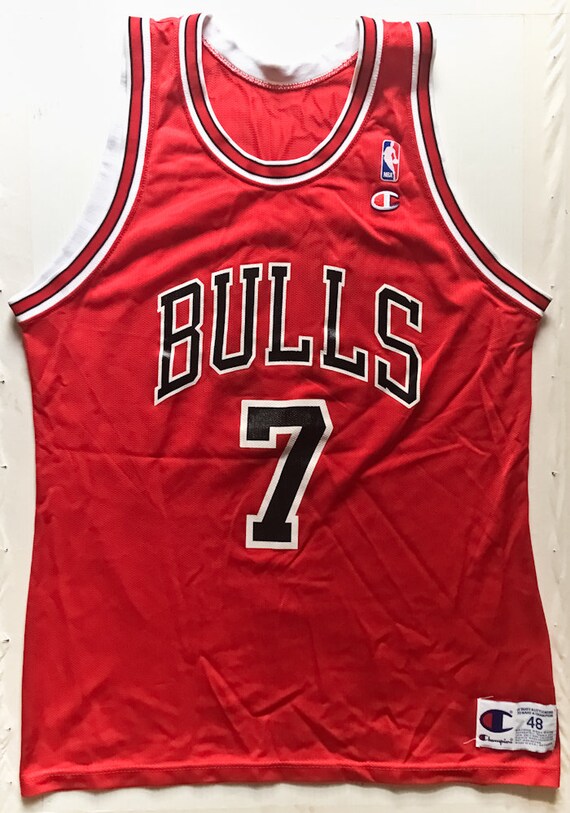 Tony Kukoc Chicago Bulls NBA Champion basketball j