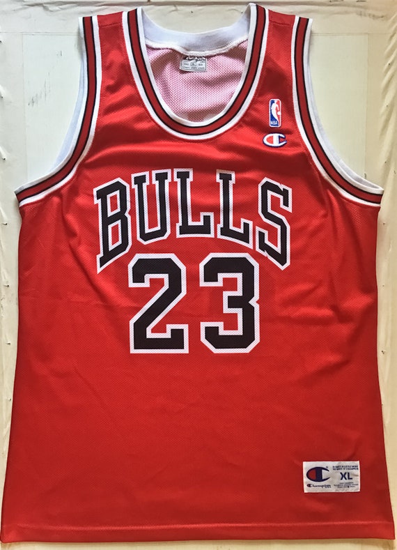 champion bulls jersey 23