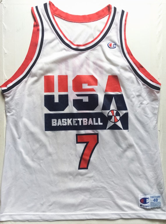 Larry Bird Dream Team NBA Champion basketball jers
