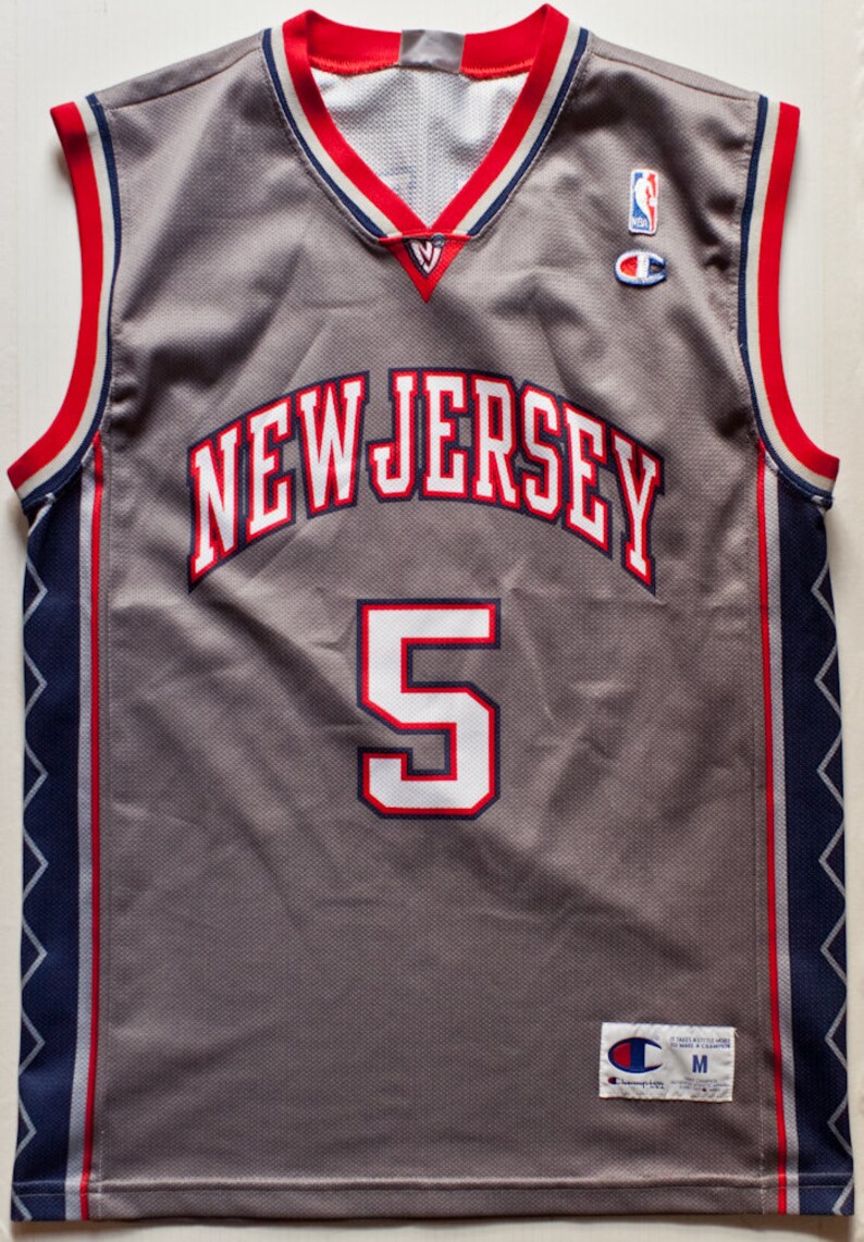 jason kidd nets jersey medium