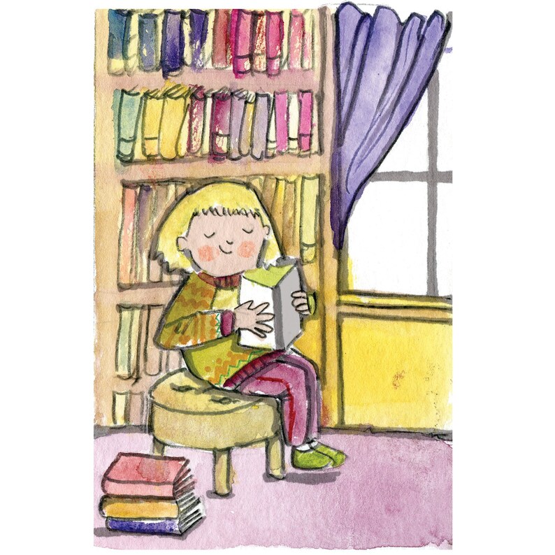 Children's Book Illustrator Design For Hire Half Page Etsy