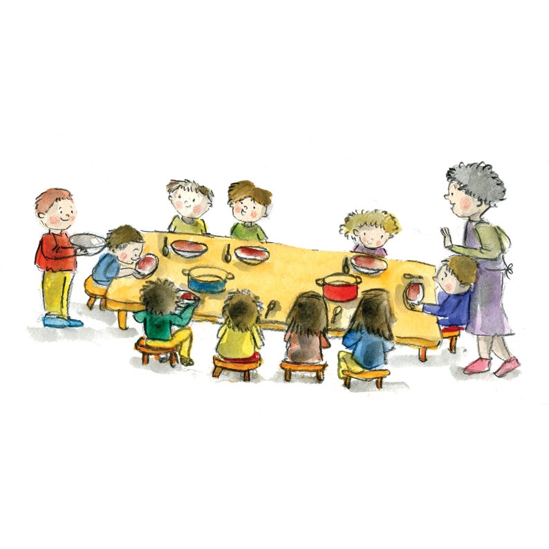 Children's Book Illustrator For Hire Half Page Etsy