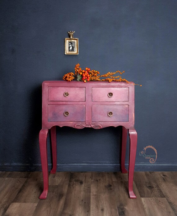 French Chic Boho Chest Of Drawers Bedside Table Boho Drawers Upcycled Drawers Hand Painted Dresser Bedroom Furniture Furniture Uk