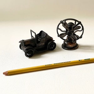 Vintage Pencil Sharpener Figurines/ Made in Hong Kong