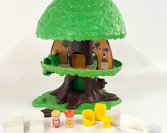 VTG Kenner/clipper Family Tree Tots Treehouse 1975/77, Usa