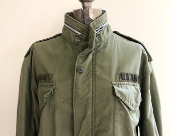 Vintage Green US Army Coat