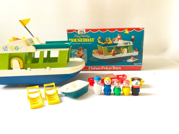 vintage fisher price houseboat
