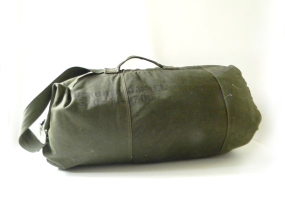 old army duffle bag
