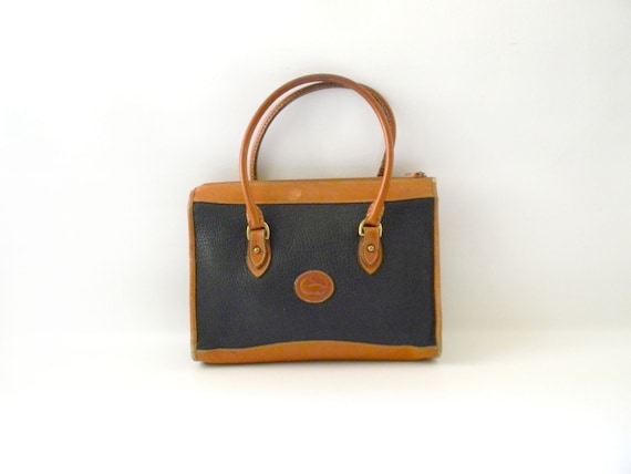Brown and Black Leather DOONEY & BOURKE Purse - image 1