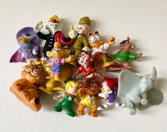 YOU PICK- Vintage 1980s Toy Figurines/ Dumbo/Garfield/Darkwing Duck/ Elmer Fudd