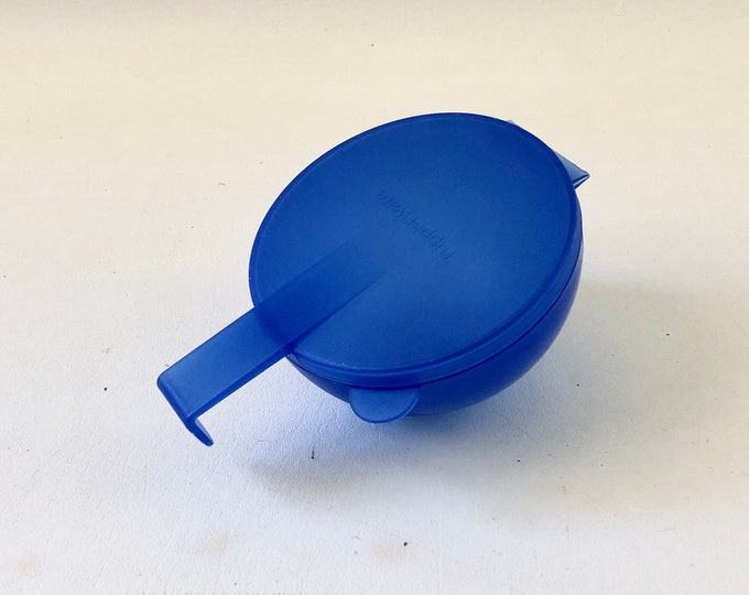 Blue Tupperware Onion Keeper Container/ Me Not Etsy