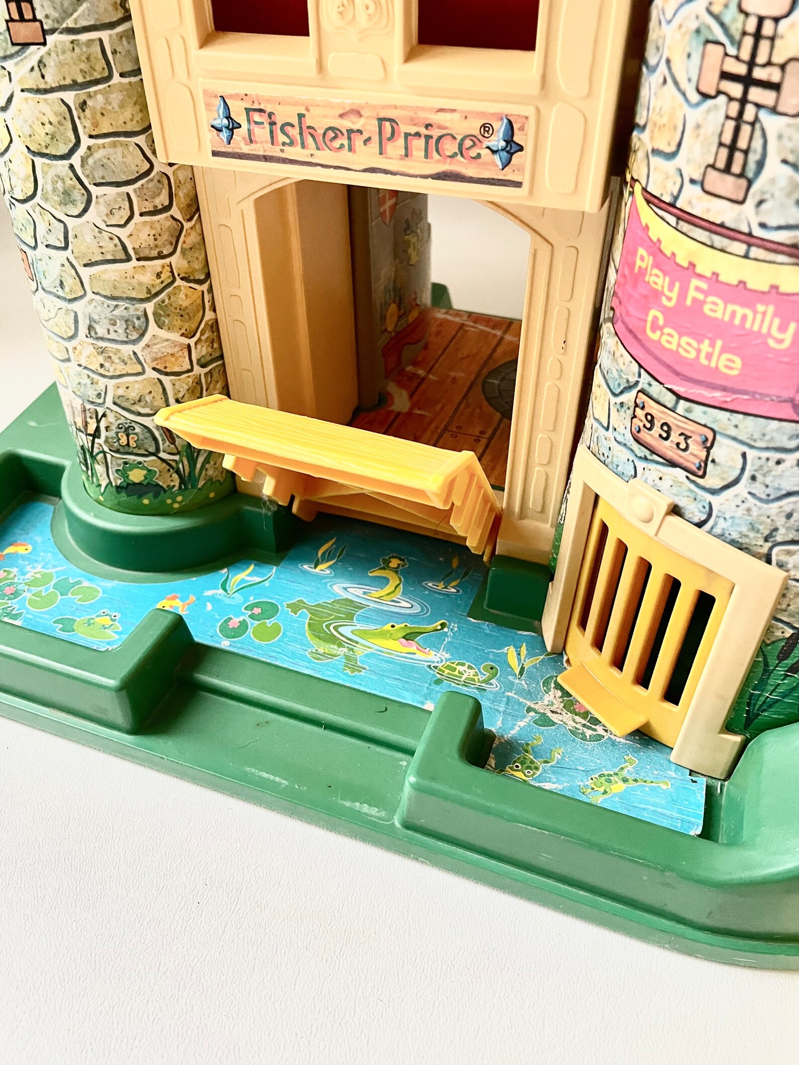 Vintage 1974 Fisher Price Play Family Castle Set Etsy