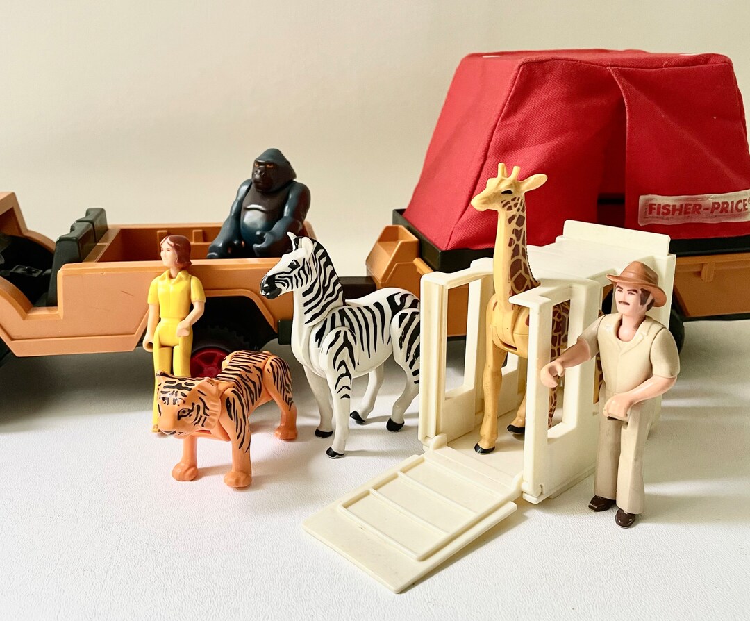 Fisher price safari animals sale