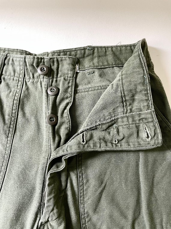 Vintage US Army Green Trousers - image 4