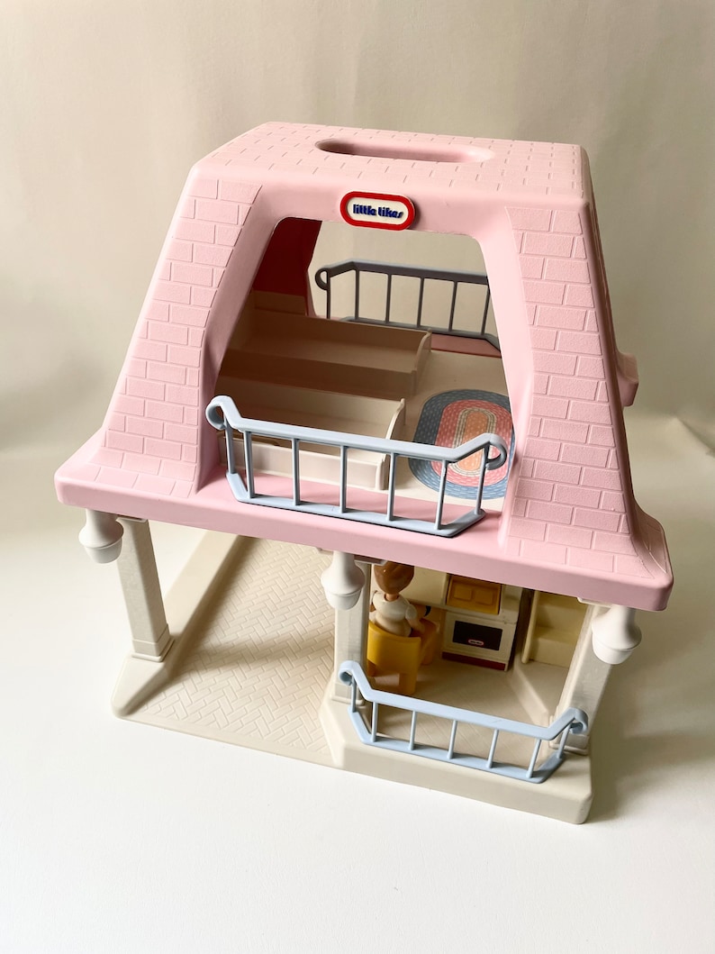 Vintage Little Tikes Pink Grandmas Cottage Toy House image 8