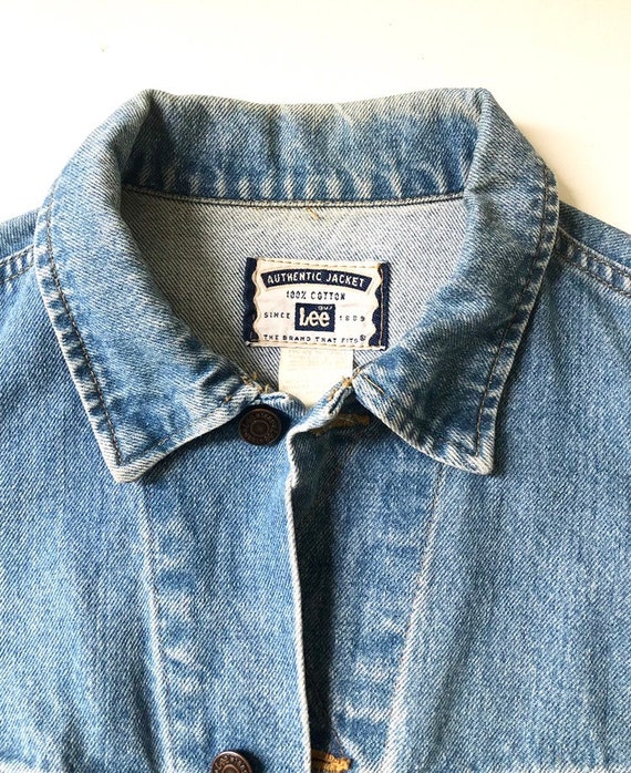 Mens Vintage LEE Denim Jacket - image 3