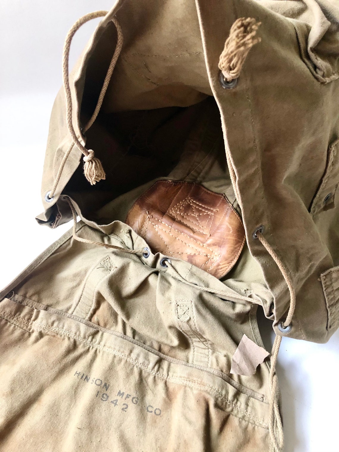 Vintage 1942 WWII US. Army Backpack with Metal Frame Etsy