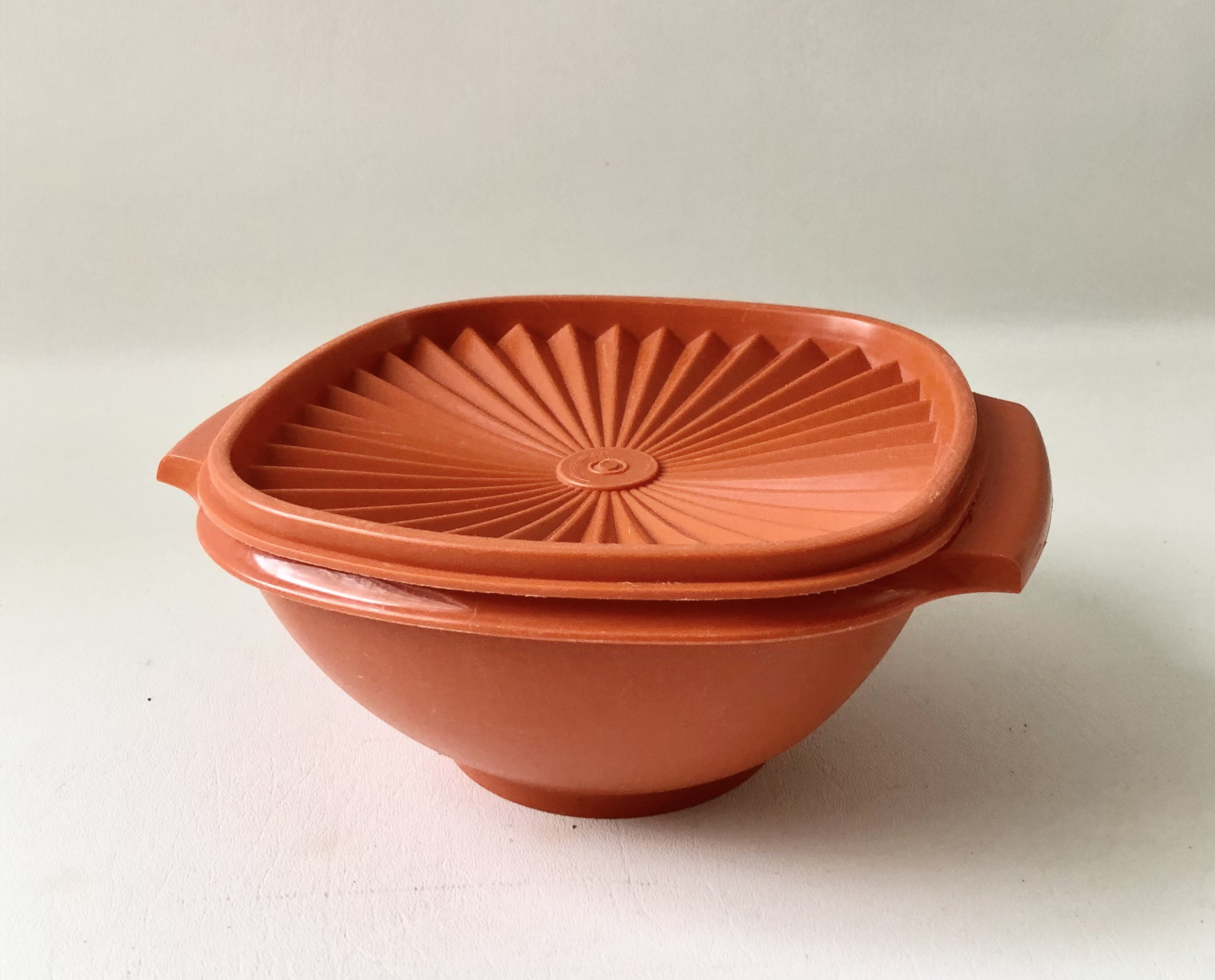 Vintage Orange Tupperware Bowl for sale Only 2 left at 70