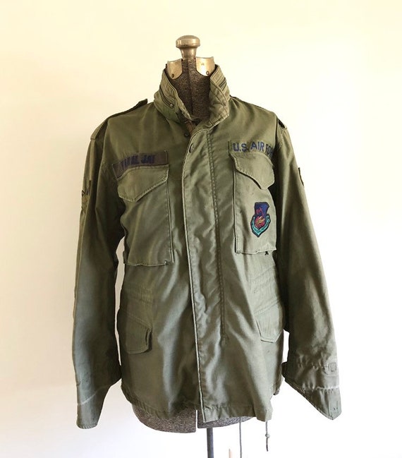 Vintage Green US Air Force Coat - Etsy