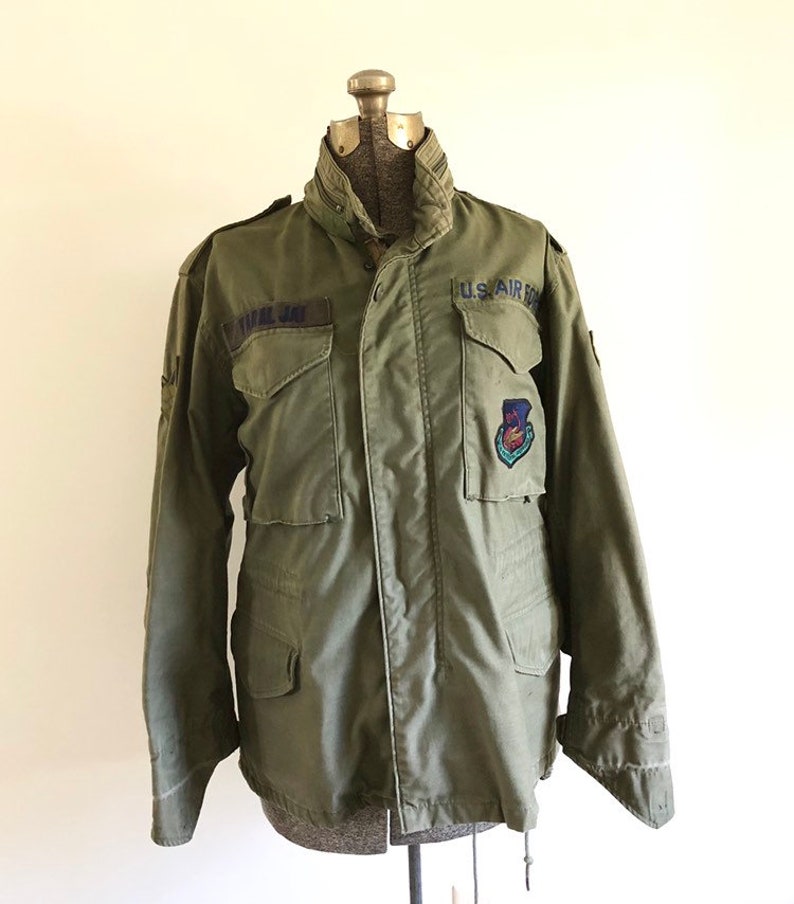 Vintage Green US Air Force Coat | Etsy