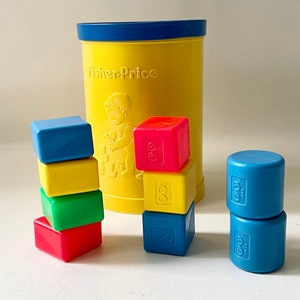 Clasificador de formas de juguetes Fisher Price vintage