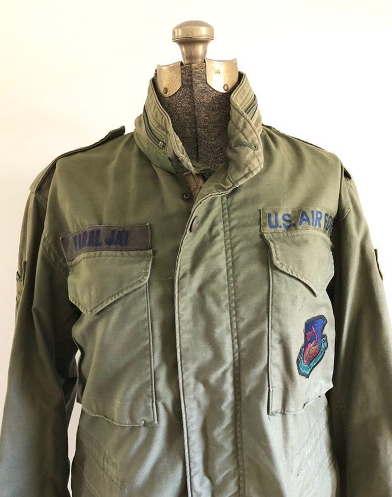 Vintage Green US Air Force Coat | Etsy