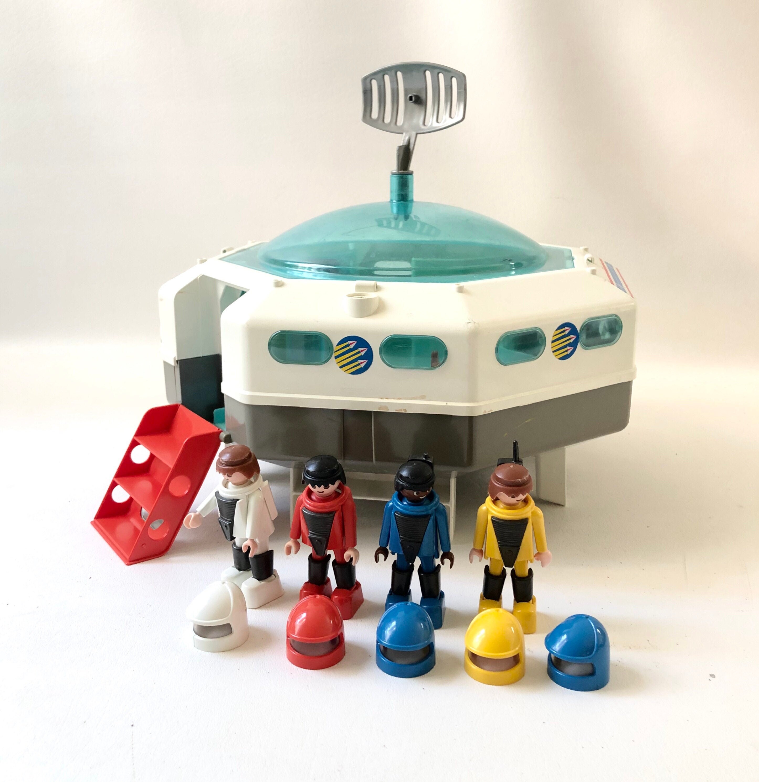 Vintage 1980s Playmobile Space Station Etsy