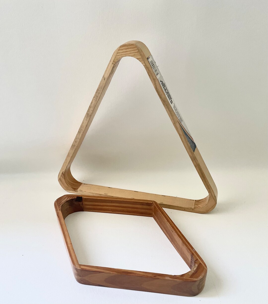 Vintage Wooden Pool Ball Rack Set of 2 Etsy