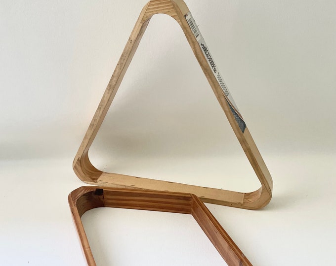 Vintage Wooden Pool Ball Rack Set of 2 Etsy