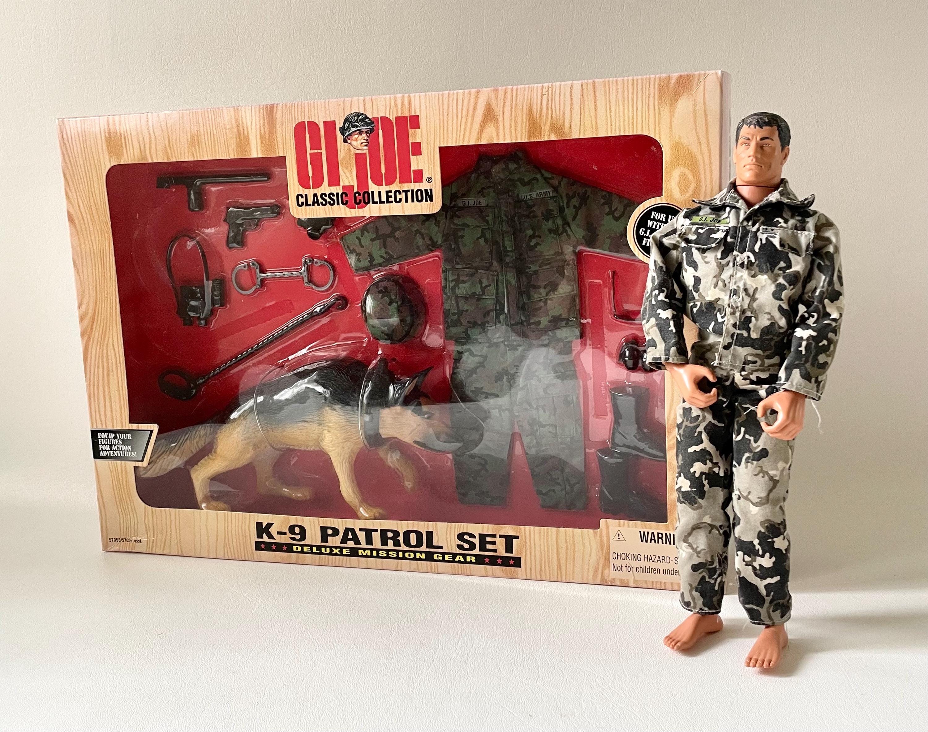 Vintage 1998 GI Joe K-9 Patrol Set With Doll - Etsy