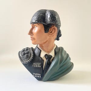 Vintage Matador Bust Statue