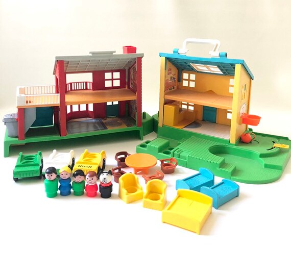 vintage fisher price little people sets