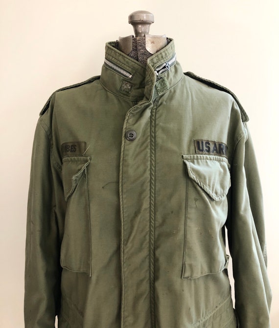 Vintage Green US Army Coat