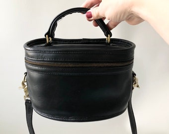 coach trail bag black