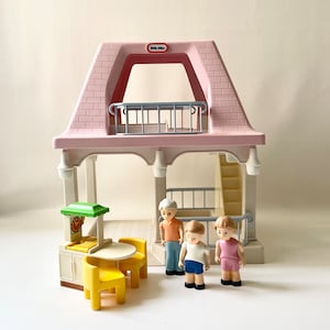 Vintage Little Tikes Pink Grandmas Cottage Toy House image 1