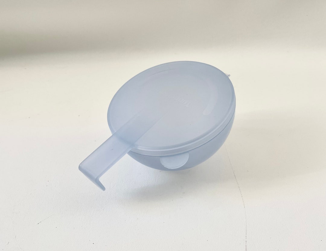 Blue Tupperware Onion Keeper Container/ Me Not Etsy