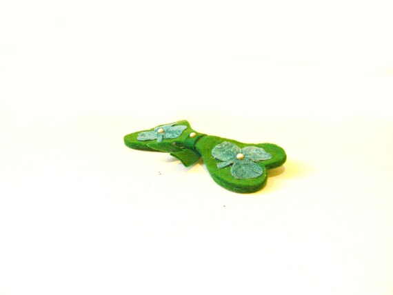 led st patricks day bow tie