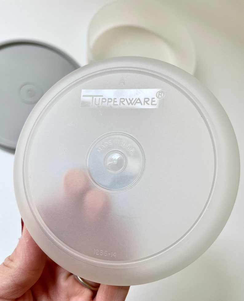 Tupperware Bottom Vintage Tupperware Container Set - Etsy