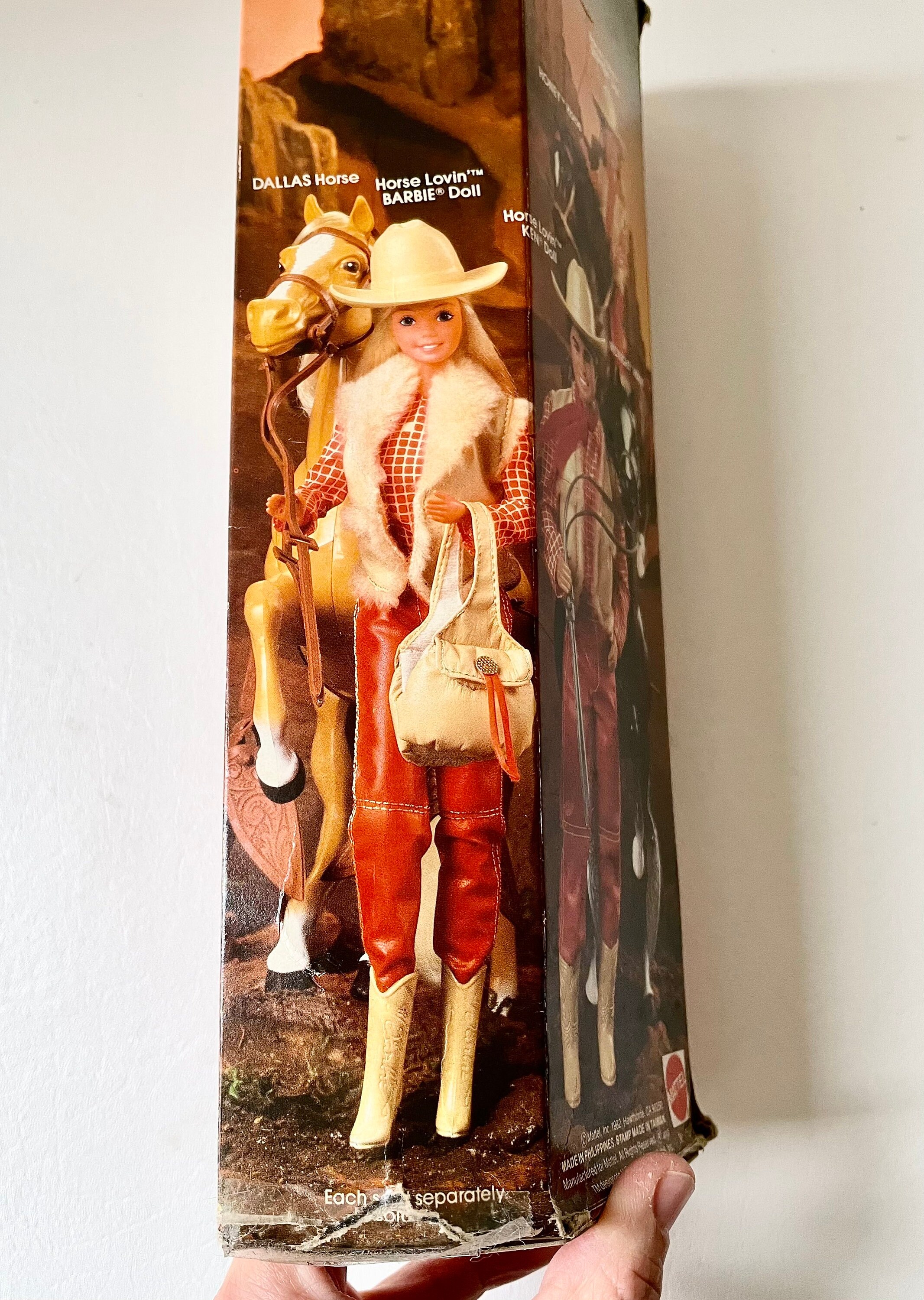 Horse Lovin' Barbie Doll Vintage Mattel 1982 No. 1757 (box