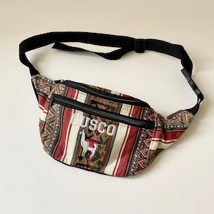 Vintage Colorful Fanny Pack