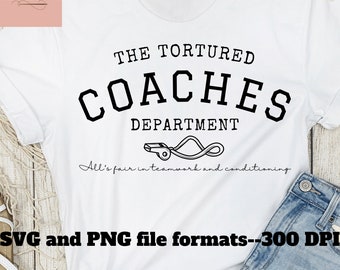 Tortured Coaches Department SVG & PNG Files: Poet Era (Digital Download)