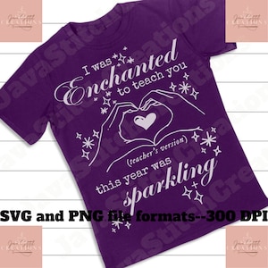 incantato per insegnarti, camicia dell'insegnante di fine anno scolastico SVG PNG, ultimo giorno della camicia dell'insegnante di scuola, regalo dell'insegnante, era dell'insegnante in formato SVG