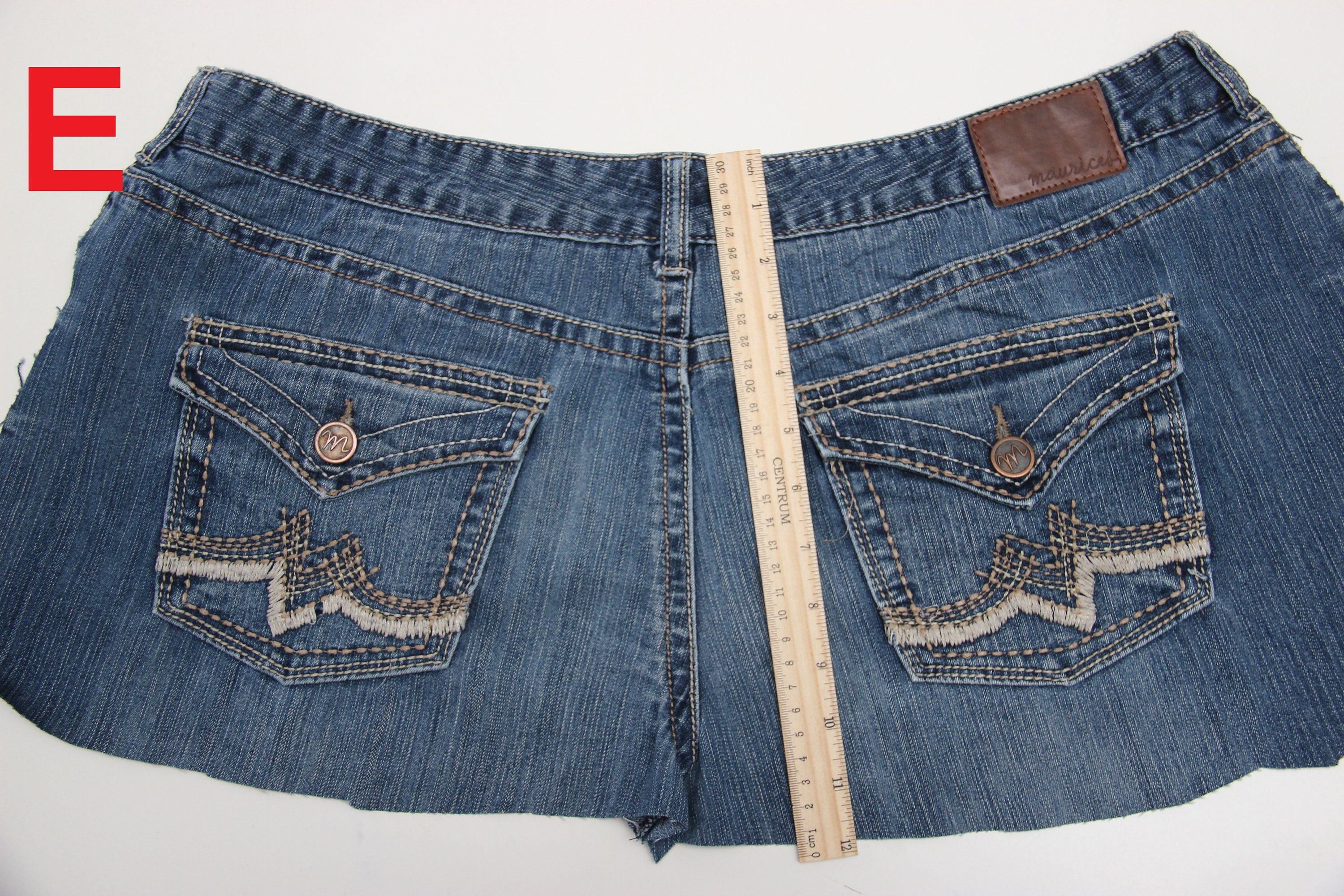 Denim Back Pockets on Denim Base Pockets for Repurpose - Etsy