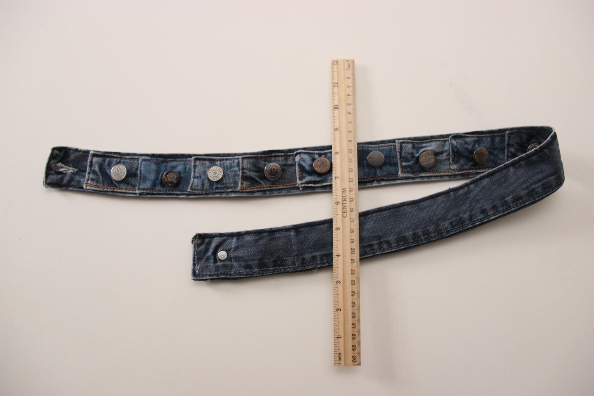 Handmade Recycled Levi’s Denim Belt Overlay Levi main image 3