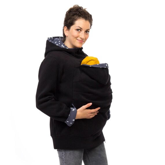 kangaroo hoodie baby carrier