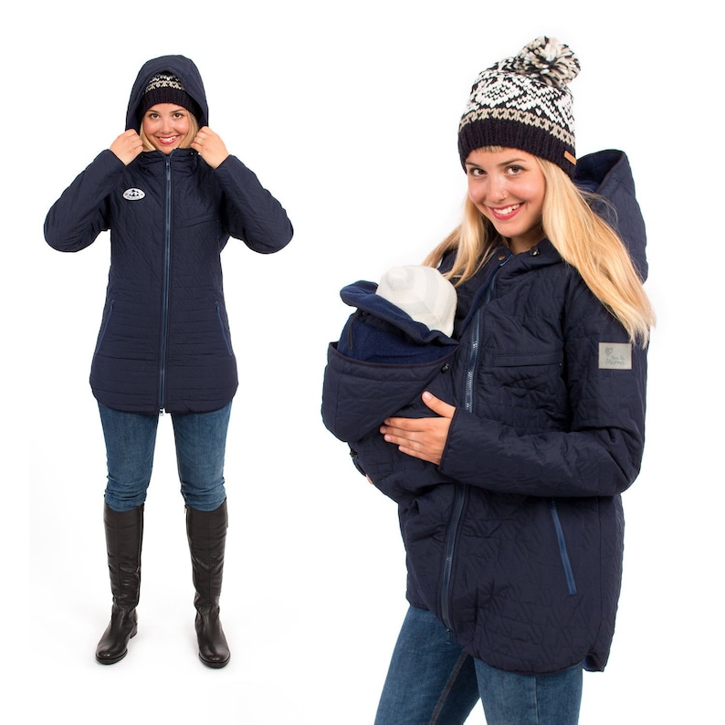 winter babywearing