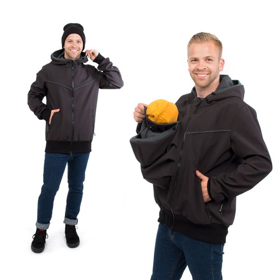 softshell babywearing jacket