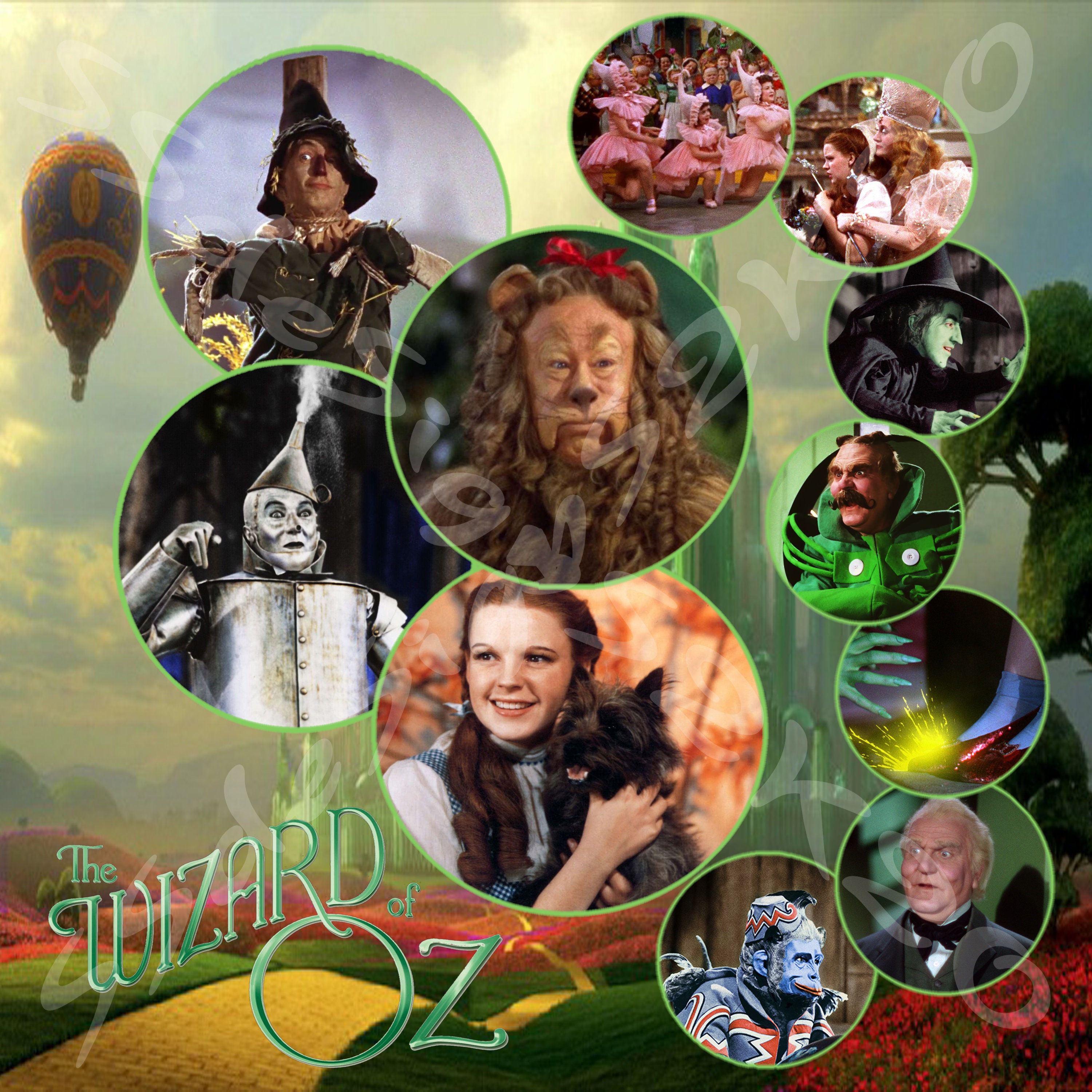 Wizard of Oz Digital Image for Sublimation and/or Printing Etsy