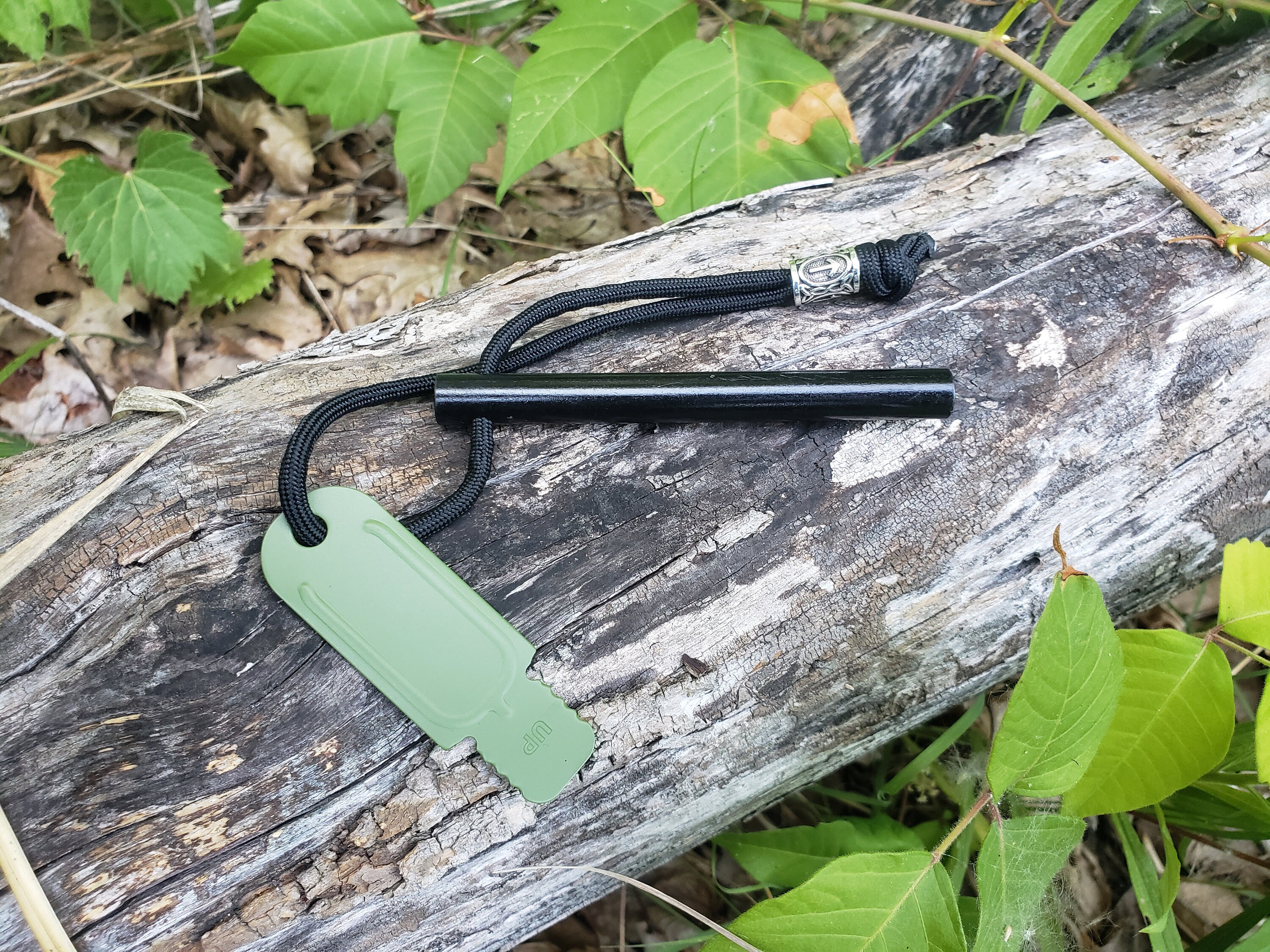 Bushcraft Ferro Rod con delantero de acero Bushcraft Fire Etsy