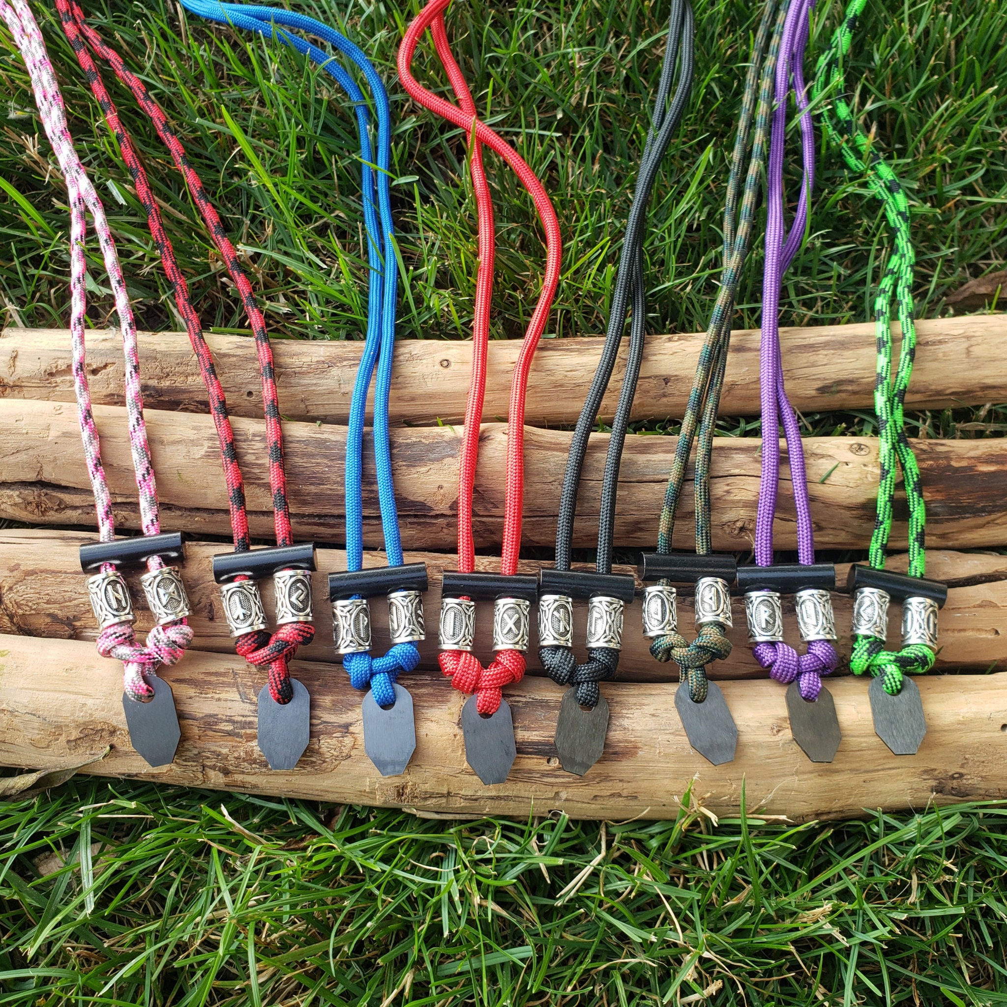 Firestarter Necklace For Camping Backpacking and Survival Etsy